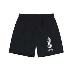 Stussy Black Stock Shorts