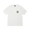 Stussy T Shirt Rasta Lion White