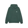 Stussy Grøn Basic Hoodie