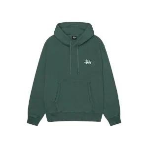 Stussy Grøn Basic Hoodie