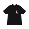 Stussy T Shirt Noir Kingpin