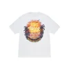 T-shirt Stussy Blanc Sunset
