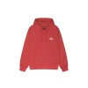 Stussy Rød Basic Hoodie