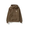 Stussy Rødbrun Basic Hoodie