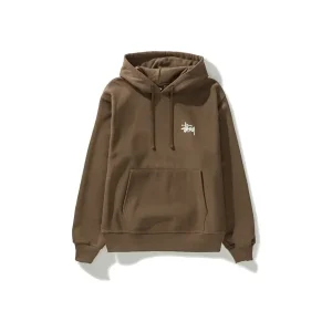 Stussy Rødbrun Basic Hoodie